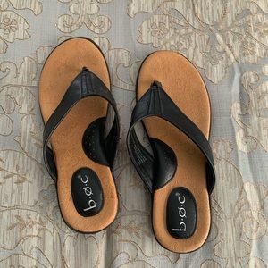 Black Born Sandals, Size 8